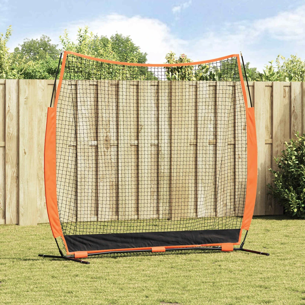 Beisbolo treniruočių tinklas Juoda 250 x 106,5 x 210 cm