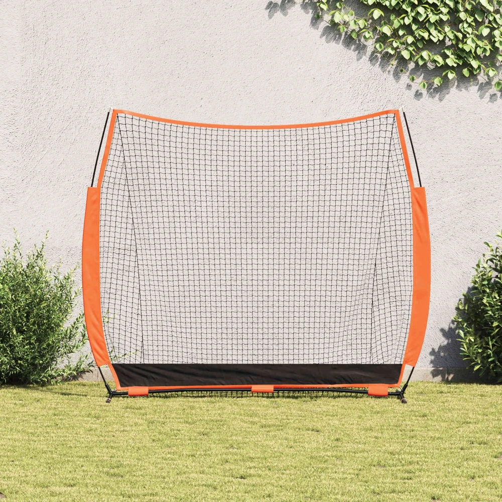Beisbolo treniruočių tinklas Juoda 250 x 106,5 x 210 cm
