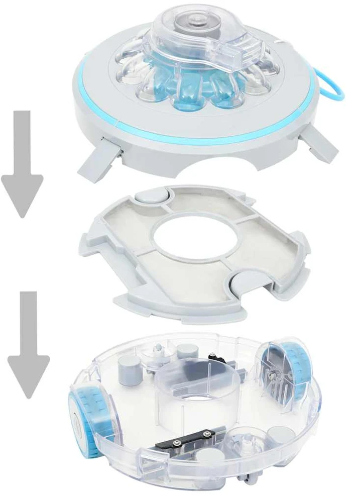 Belaidis baseino valymo robotas, 27W