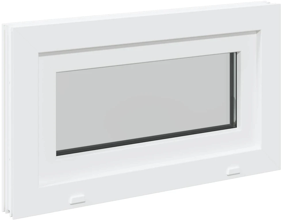 Bendras lango vidinis atspalvis baltas RISOR 70 x 45 cm