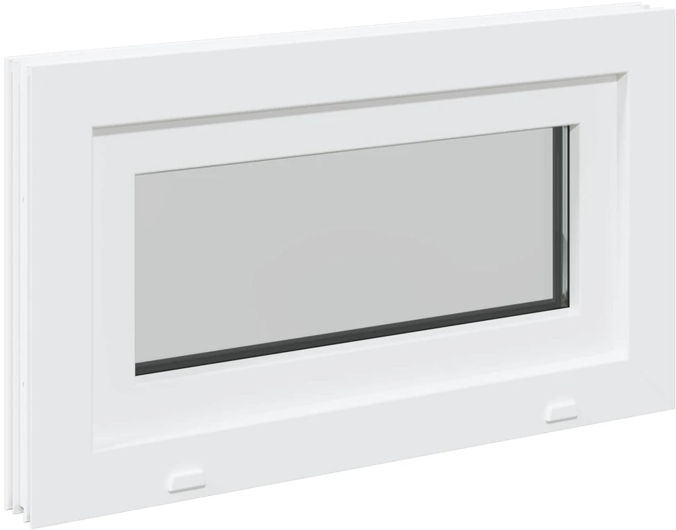 Bendras lango vidinis atspalvis baltas RISOR 70 x 45 cm