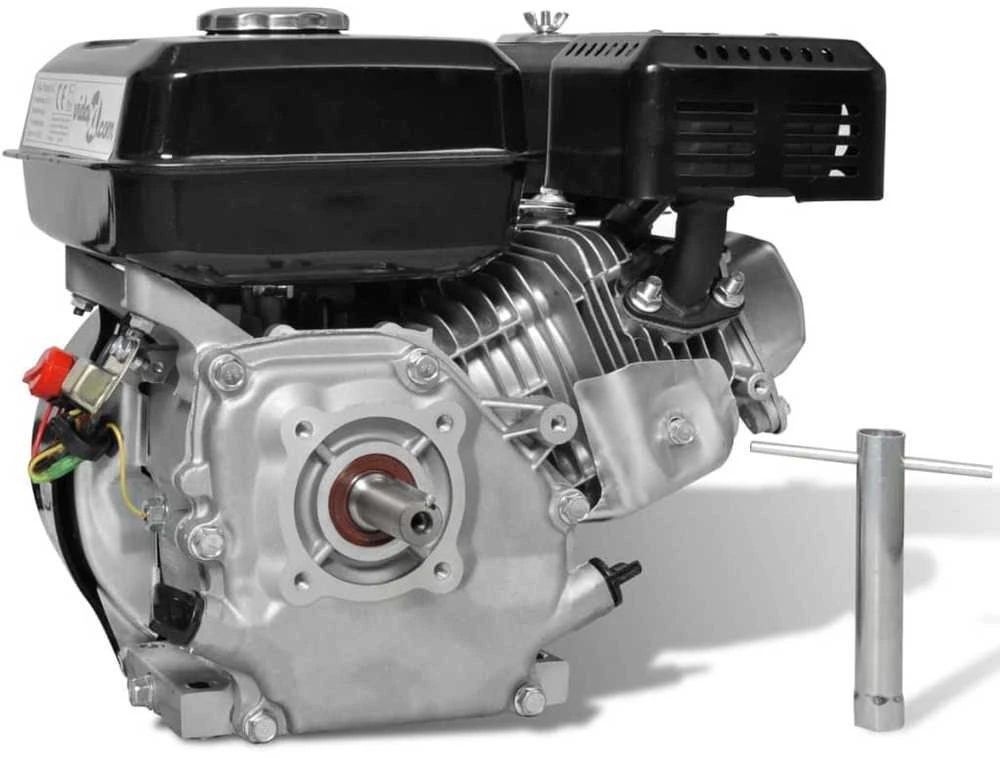 Benzininis variklis, juodas, 6,5 HP, 4,8 kW