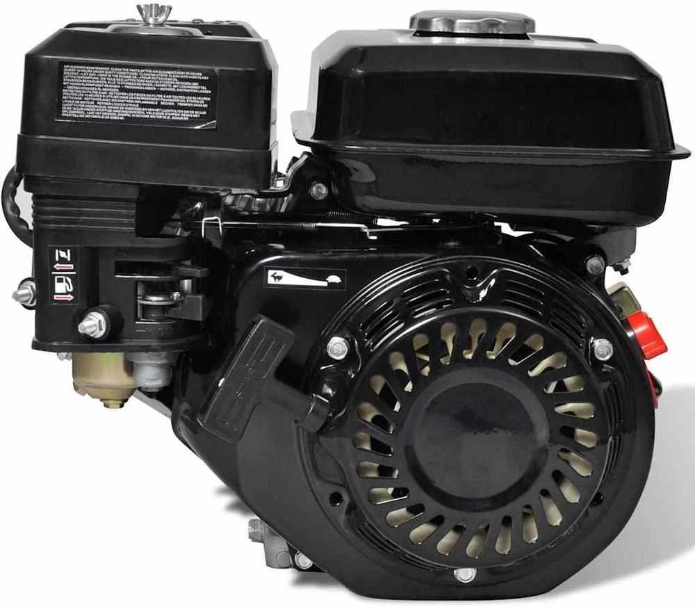 Benzininis variklis, juodas, 6,5 HP, 4,8 kW