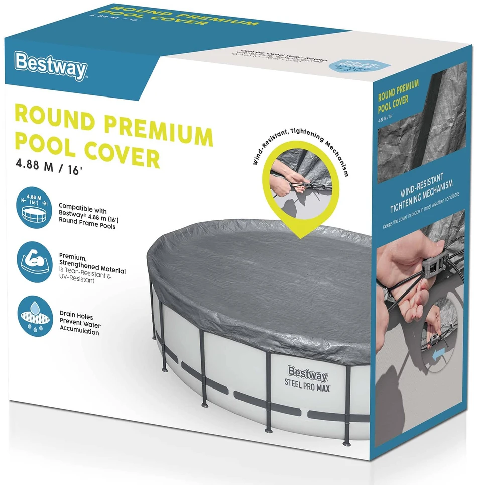 Bestway baseino uždangalas 488 cm PREMIUM LINE 58952