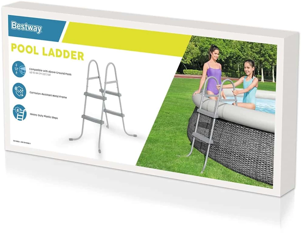 Bestway Baseino kopetėlės Flowclear, 84cm, 2 laipteliai