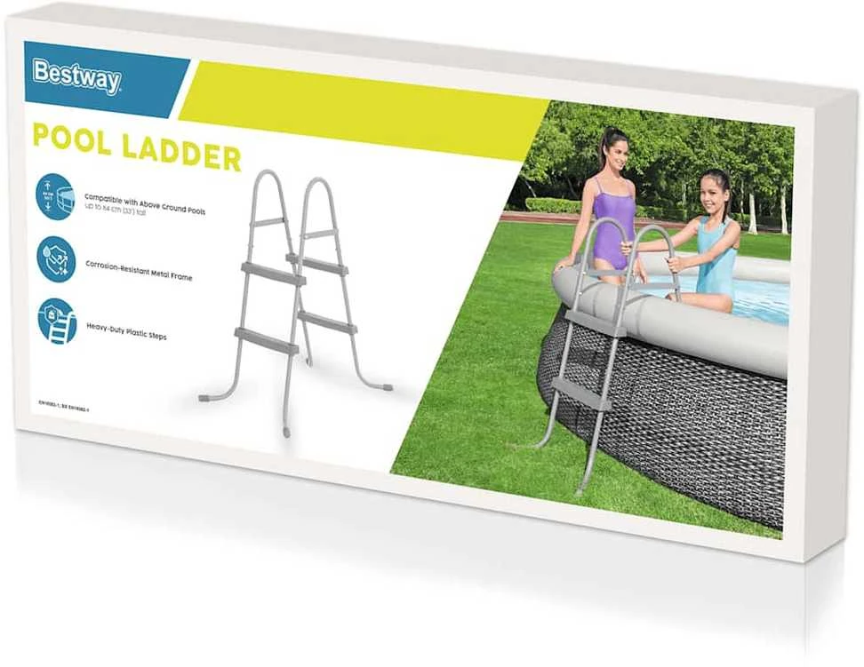 Bestway Baseino kopetėlės Flowclear, 84cm, 2 laipteliai