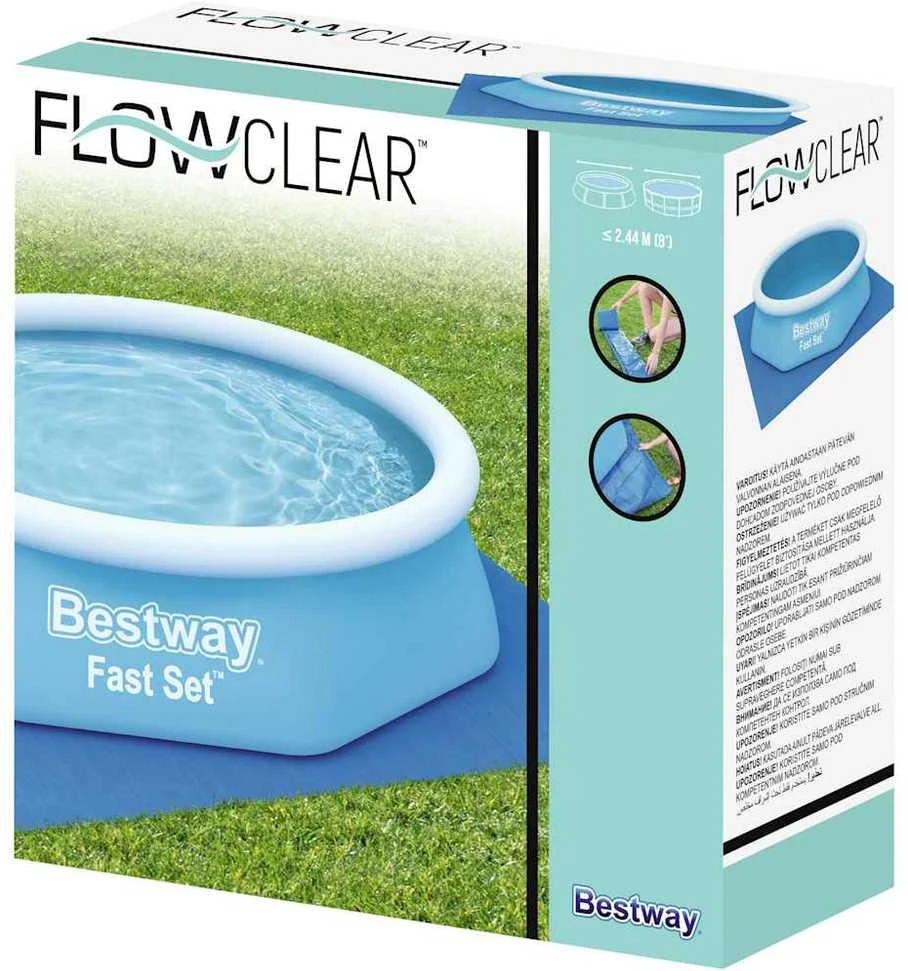 Žemės užtiesalas baseinui Bestway, 274x274cm