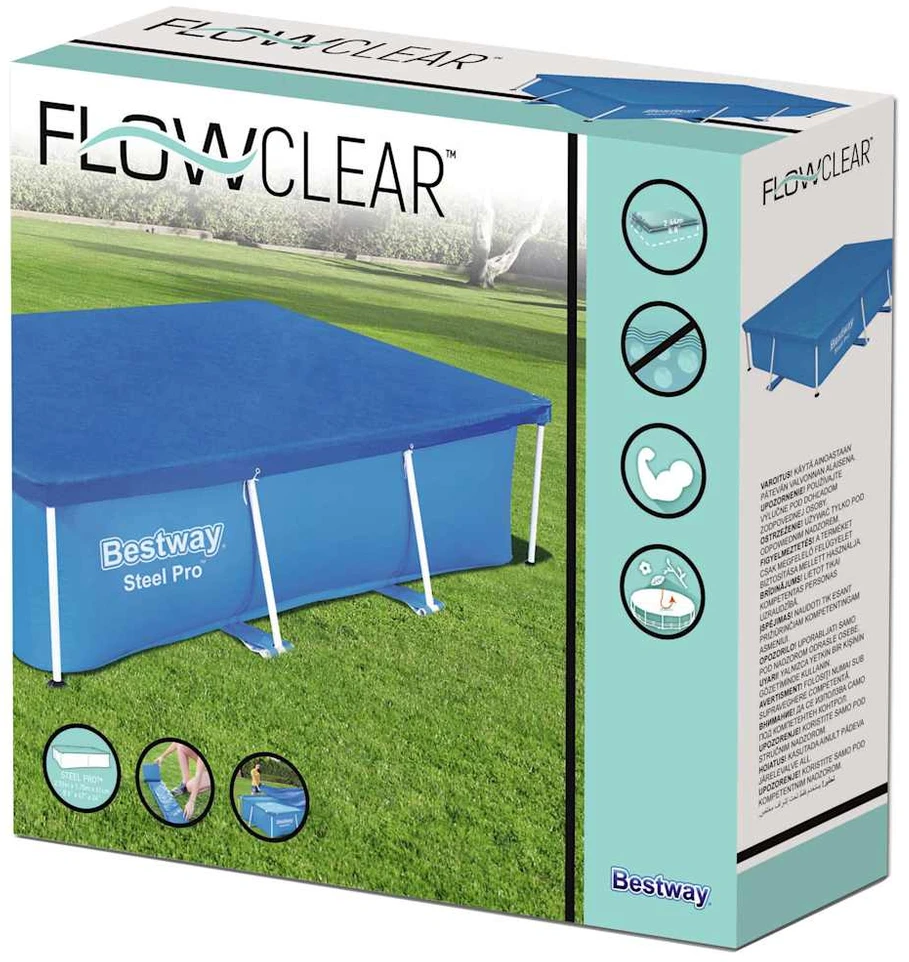 Bestway Baseino uždangalas Flowclear, 259x170cm
