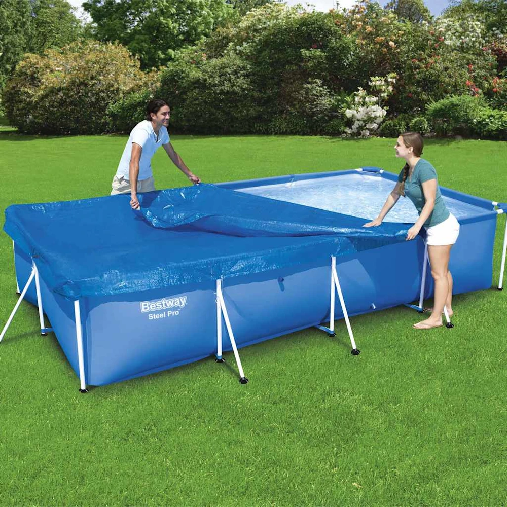 „BestWay“ baseino danga „Flowclear“ (4,00 m x 2,11 m) Mėlyna