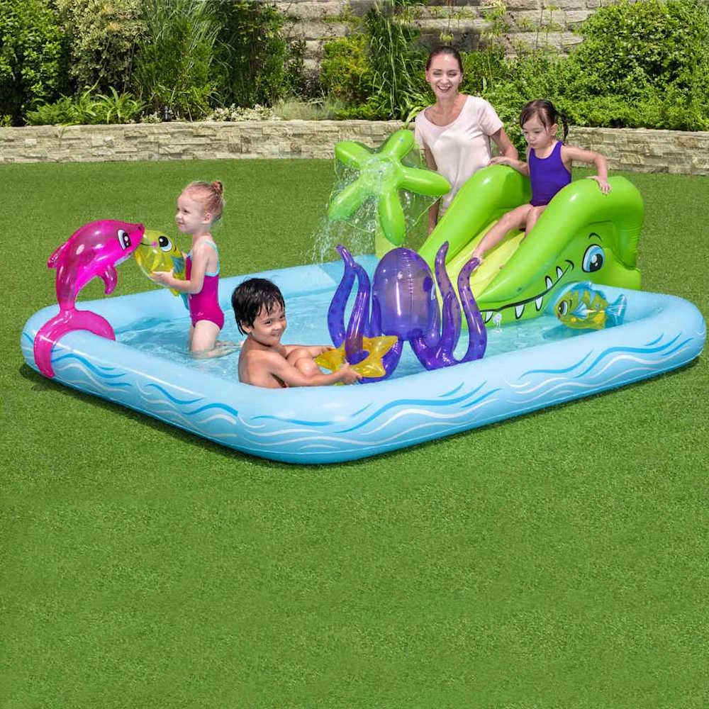 BESTWAY baseinas Fantastiškas akvariumas 239cm x 206cm x 86cm, 53052B