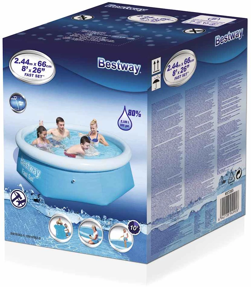 Baseinas Bestway Fast Set, 244x66cm