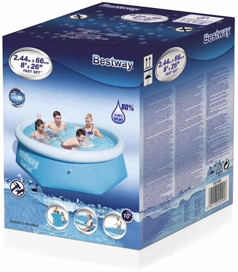 Baseinas Bestway Fast Set, 244x66cm