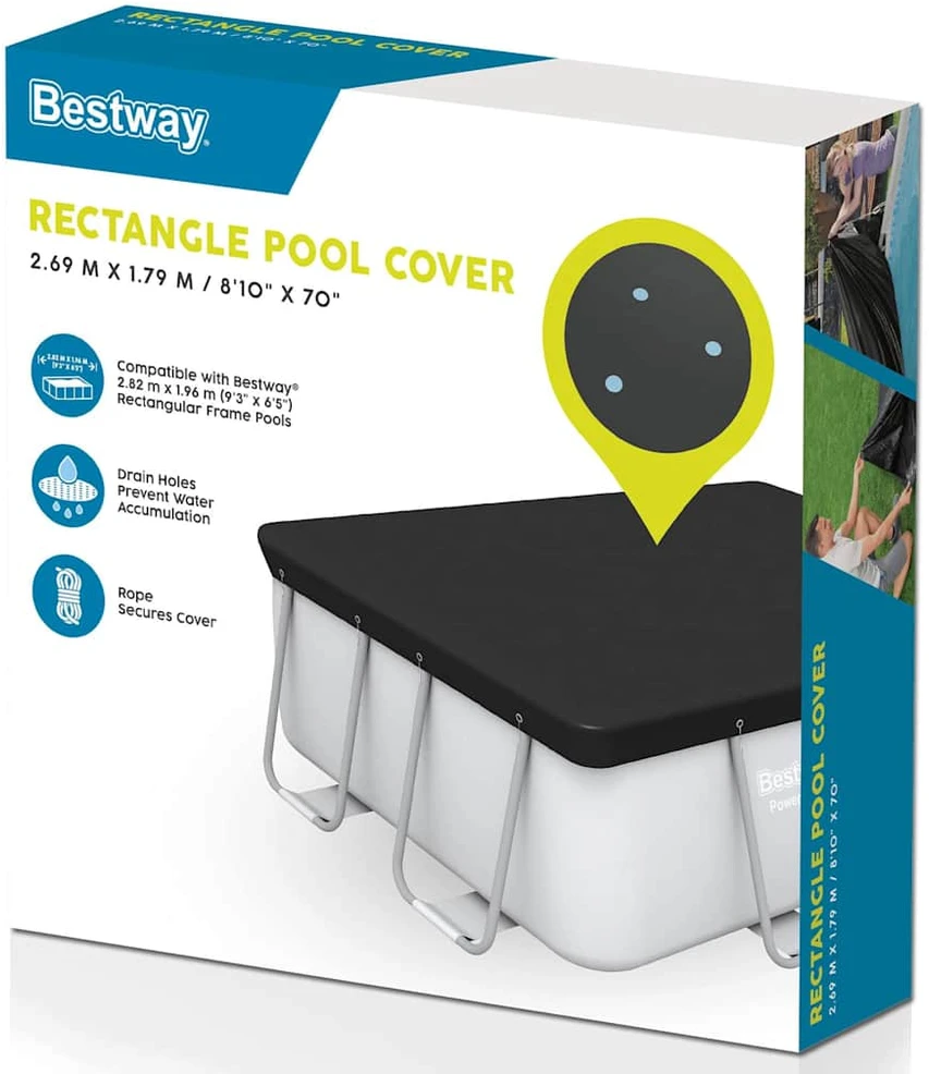 Bestway Flowclear Baseino uždangalas, 269x179cm