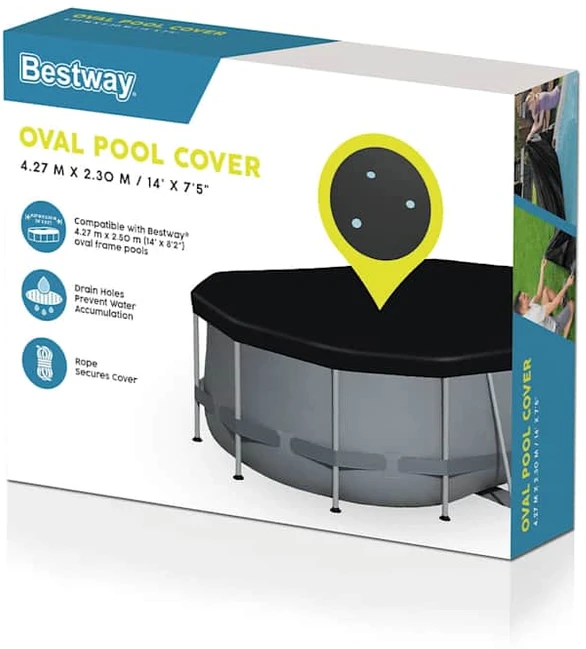 Bestway Flowclear Baseino uždangalas, 418x230cm