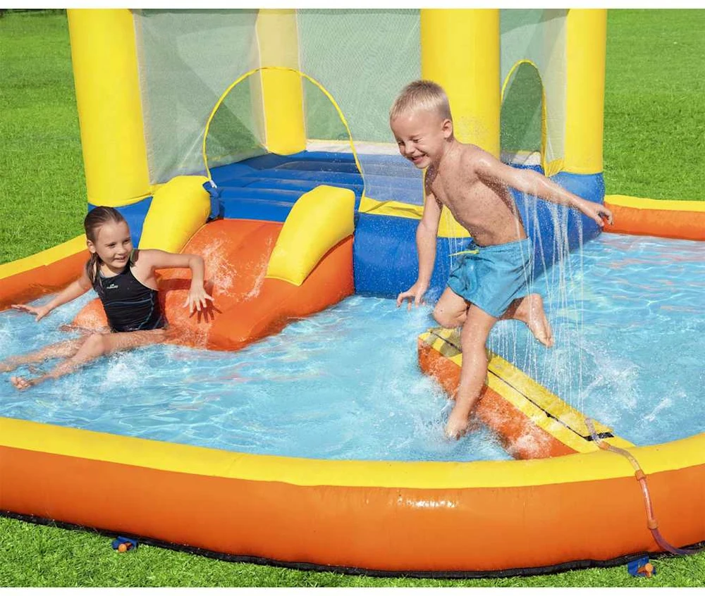 Bestway H2OGO Beach Bounce Pripučiamas vaikiškas vandens parkas