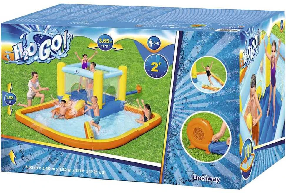 Bestway H2OGO Beach Bounce Pripučiamas vaikiškas vandens parkas