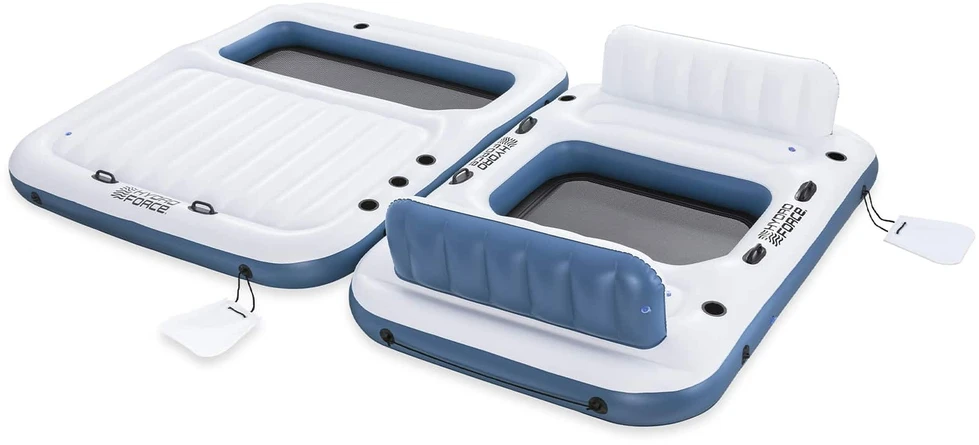 Bestway Hydro-Force Plūduriuojanti Sala 2 vnt. PVC Balta ir mėlyna