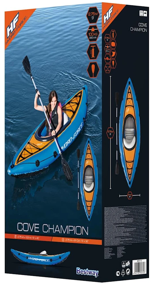 Bestway Hydro-Force Pripučiama vienvietė baidarė