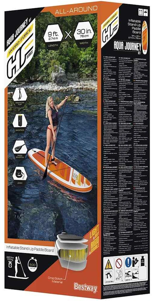 Pripučiama irklentė 274 x 76 x 12 cm Bestway 65349