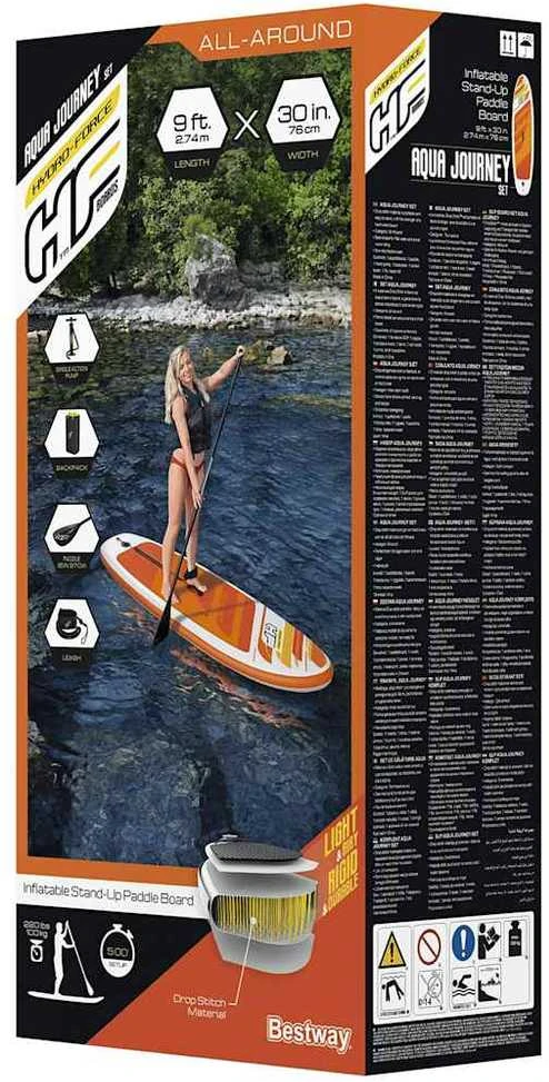 Pripučiama irklentė 274 x 76 x 12 cm Bestway 65349