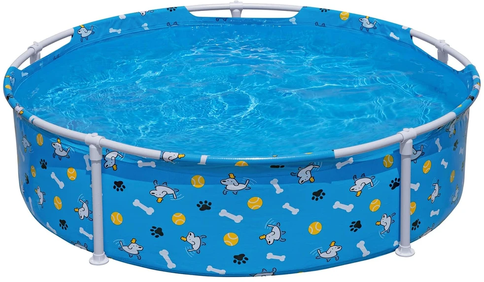 Bestway Priežeminė šunų žaidimų baseinas 122 x 30,5 cm Apvali