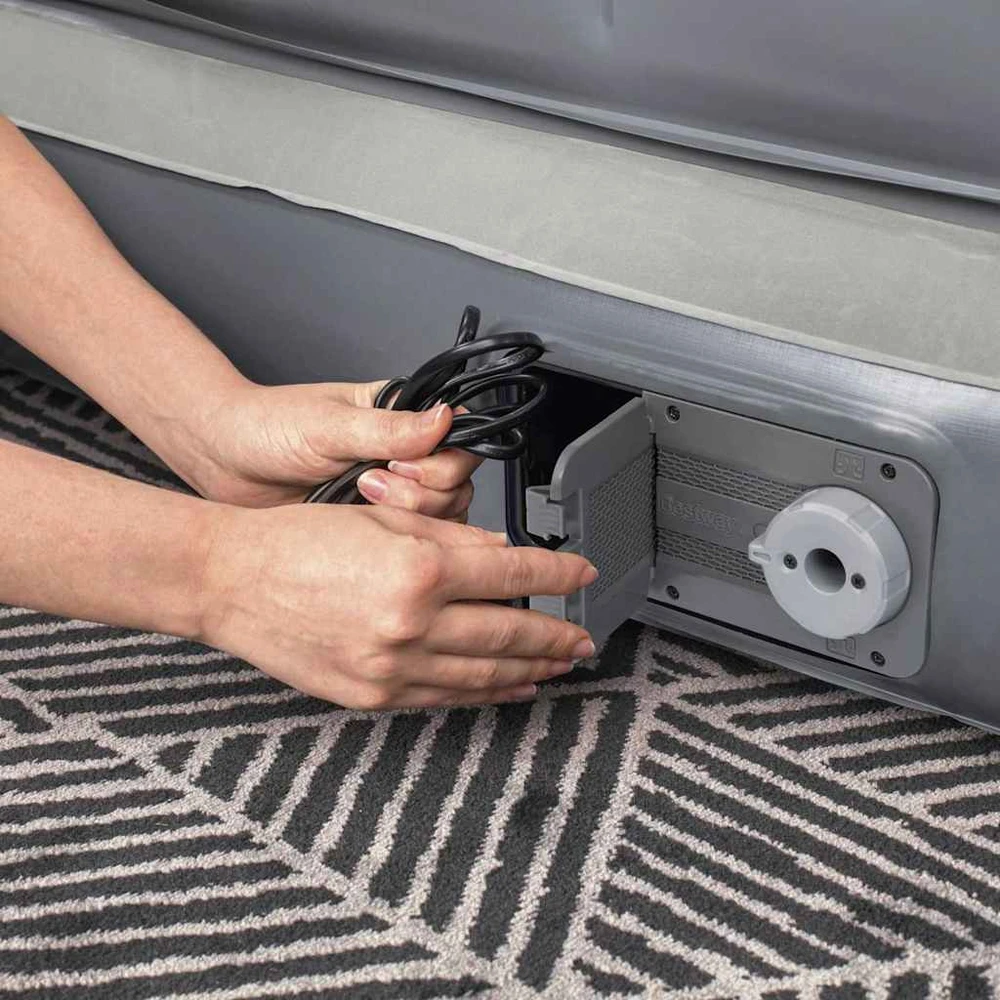 Bestway Pripučiama 3-1 poilsio sofa, pilkos spalvos