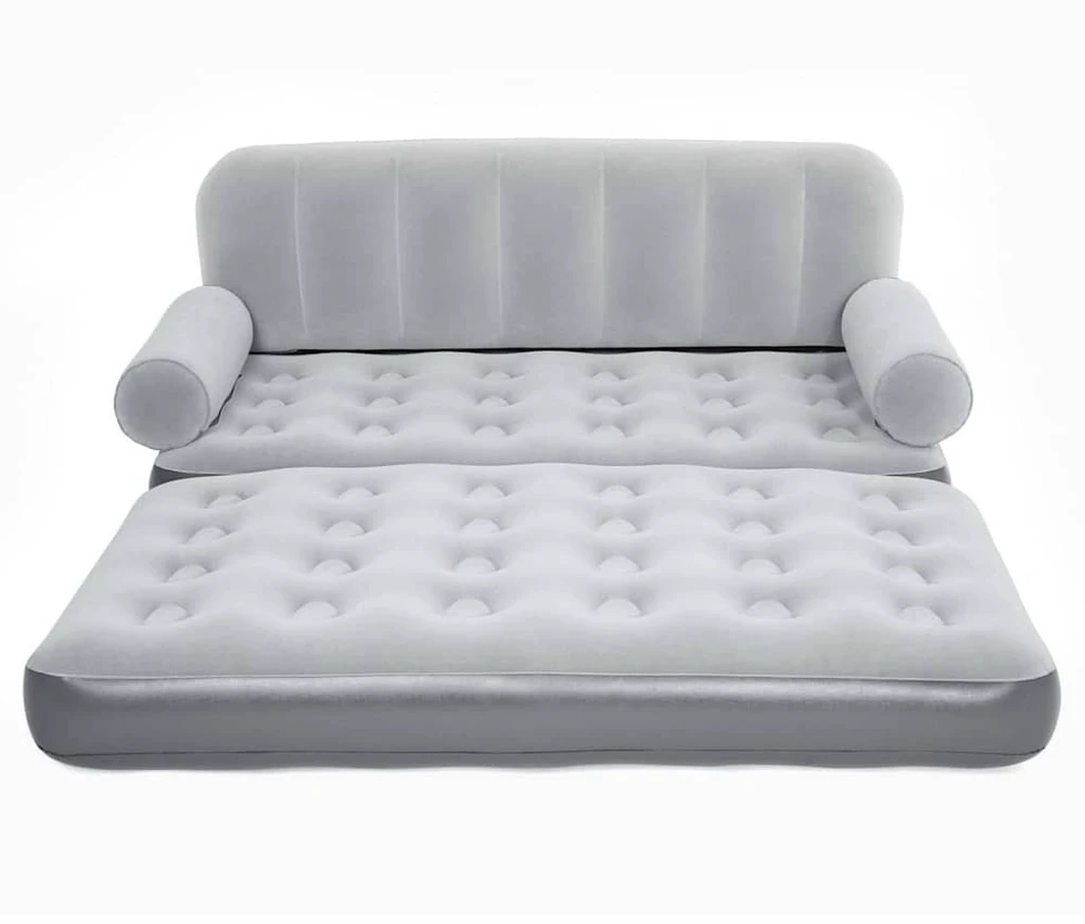 Bestway Pripučiama 3-1 poilsio sofa, pilkos spalvos