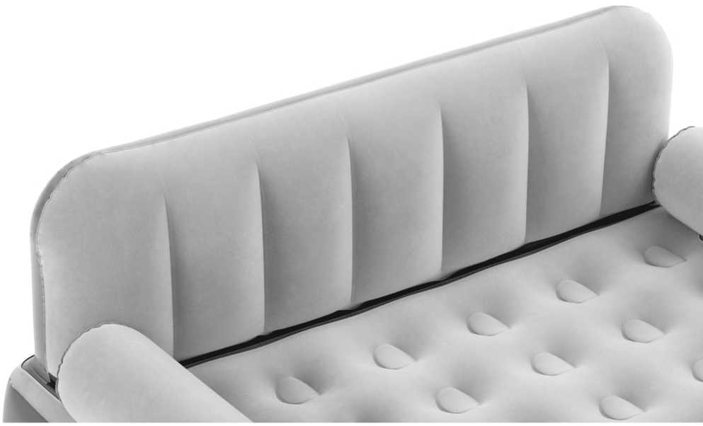 Bestway Pripučiama 3-1 poilsio sofa, pilkos spalvos