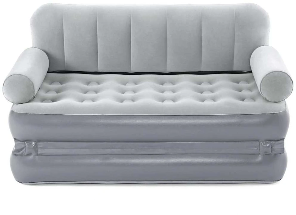 Bestway Pripučiama 3-1 poilsio sofa, pilkos spalvos