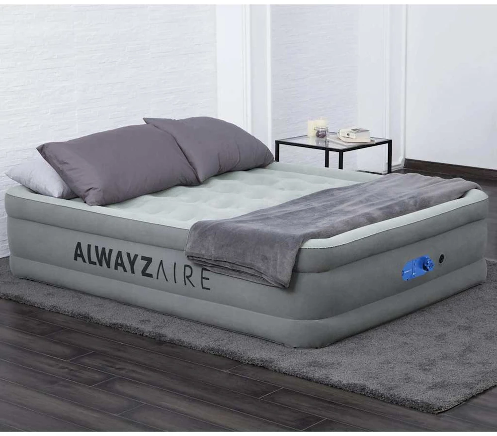 Bestway Pripučiama lova AlwayzAire, pilka, 203x152x46cm, dvivietė