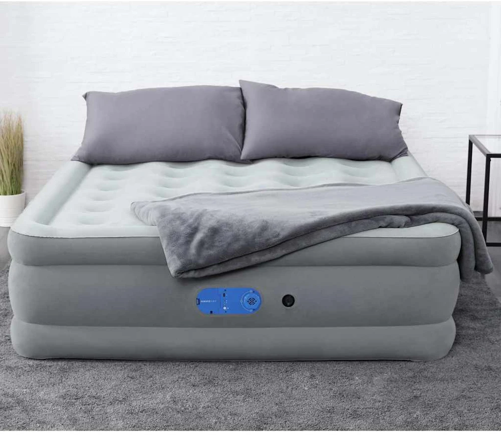 Bestway Pripučiama lova AlwayzAire, pilka, 203x152x46cm, dvivietė