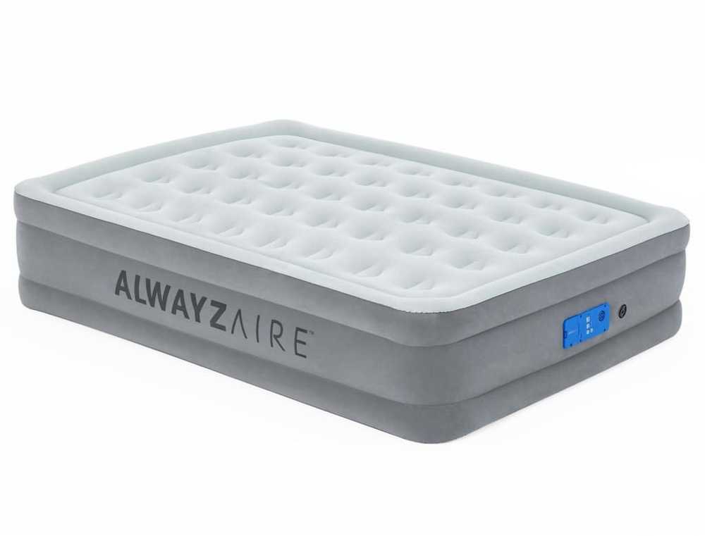 Bestway Pripučiama lova AlwayzAire, pilka, 203x152x46cm, dvivietė