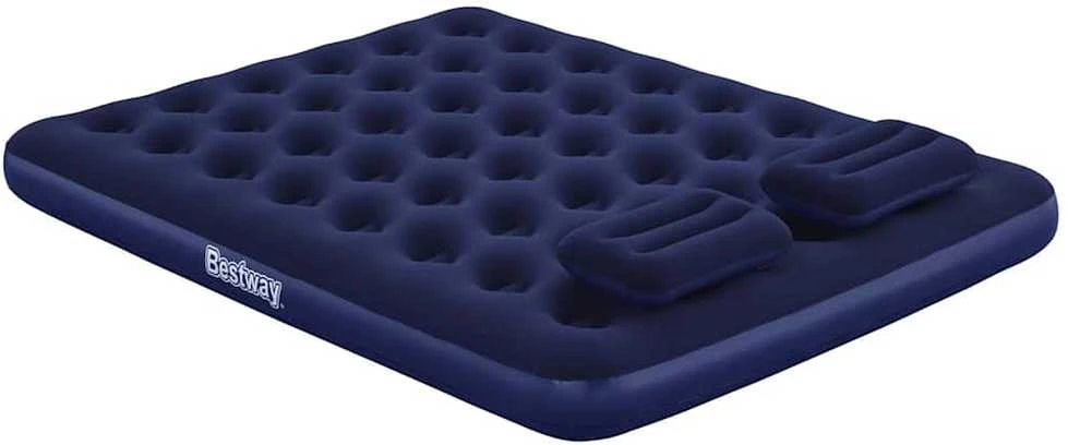 TOP KOMPLEKTAS! Bestway Pavillo dvigulis čiužinys su pompa ir 2 pagalvėlėmis 2.03m x 1.52m x 22cm