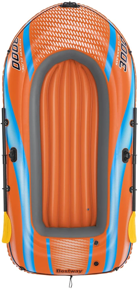 Bestway pripučiamų plaustų rinkinys Kondor Elite 3000 suklijomis ir pompa 61145