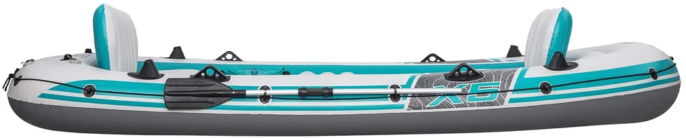 Bestway Pripučiama valtis „Adventure Elite™ X5“ 5 asmenims + irklai 315 x 166 cm 65159