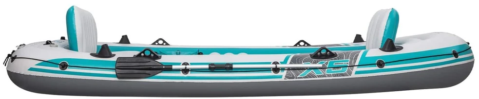 Bestway Pripučiama valtis „Adventure Elite™ X5“ 5 asmenims + irklai 315 x 166 cm 65159