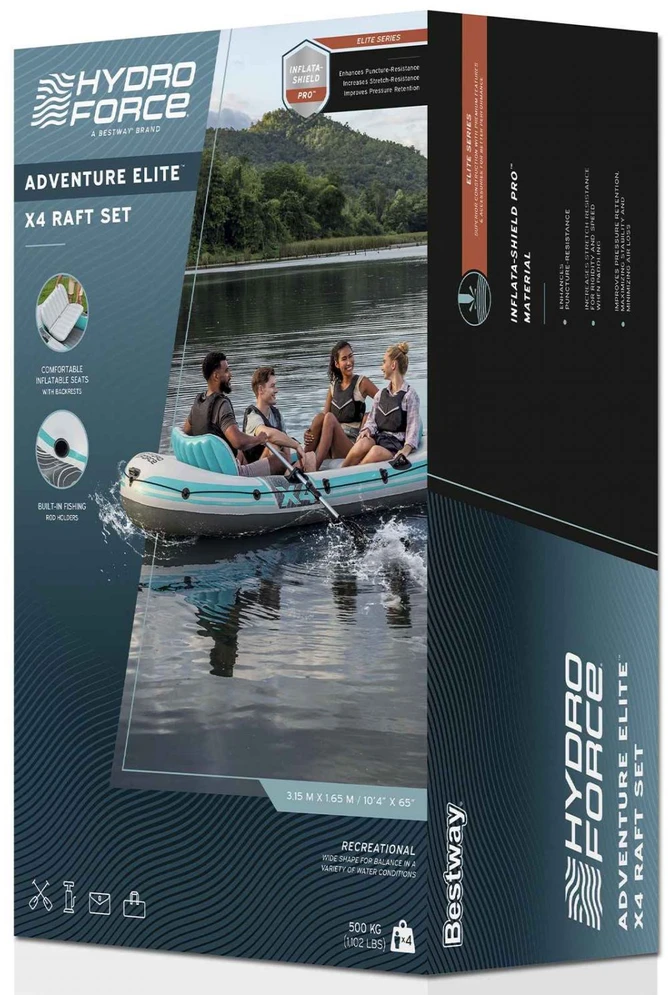 Pripučiamas pontonas Bestway Hydro-Force Adventure X4 65158
