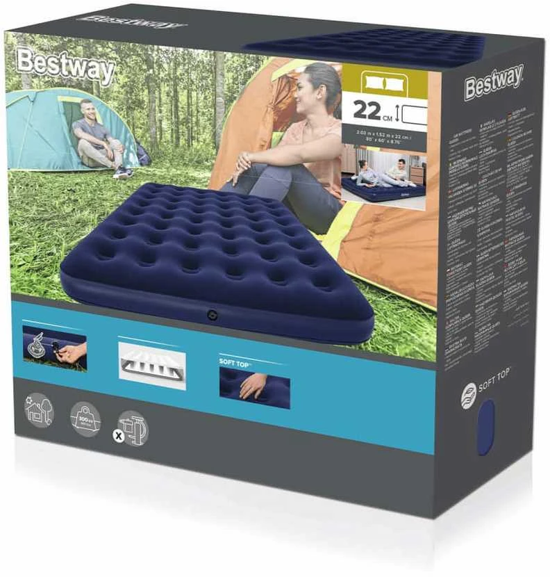 Bestway 67003 pripučiamas čiužinys Dvivietis čiužinys Mėlyna