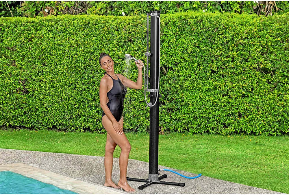 Bestway Solar Flow Lauko dušas, juodos spalvos, 20l