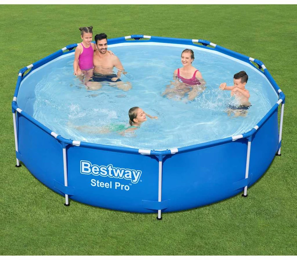 Karkasinis baseinas su siurbliu Bestway Steel Pro  56679 305x76cm