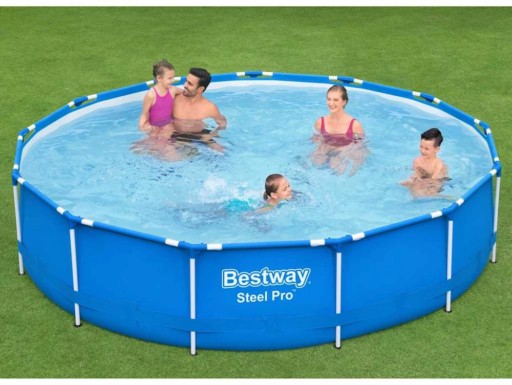 Bestway karkasinis baseinas 396cm Steel Pro (5612E)