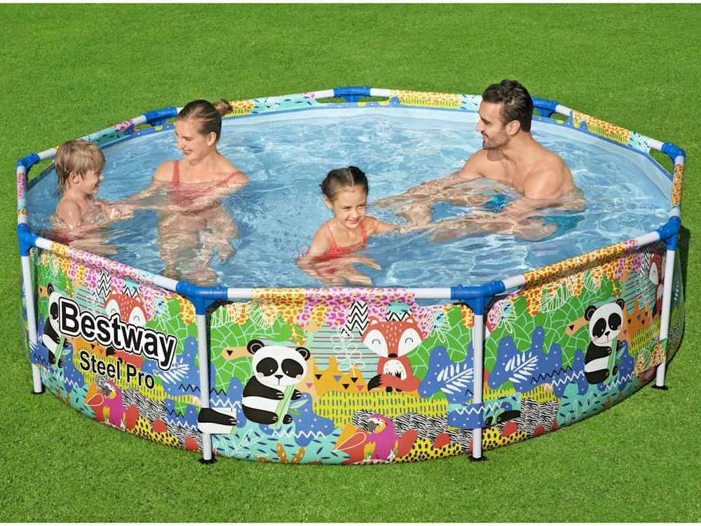 „BestWay“ baseino „Steel Pro“ apvalus baseinas, 274 x 66 cm