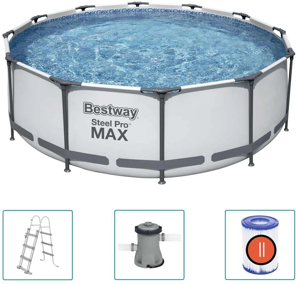 Bestway Steel Pro MAX Baseino rinkinys, 366x100cm