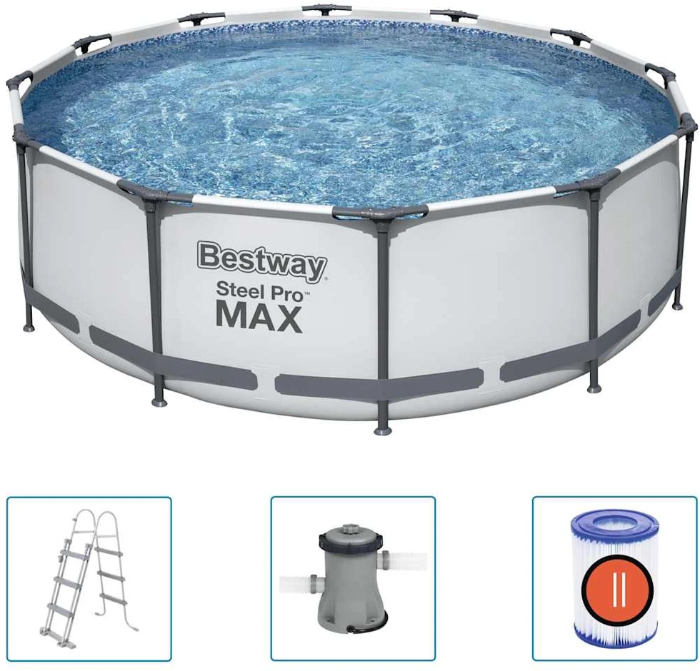 Bestway Steel Pro MAX Baseino rinkinys, 366x100cm