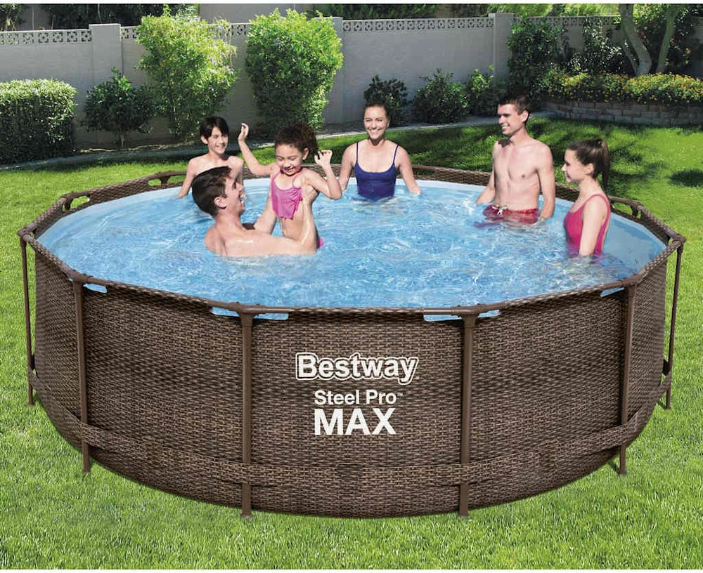 Baseinas Bestway Steel Pro Max Rotan 36
