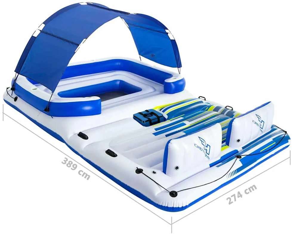Bestway 43105 plūduriuojantis gaminys baseinui / paplūdimiui Mėlyna, Balta Plūduriuojanti salelė Raštas Vinilas