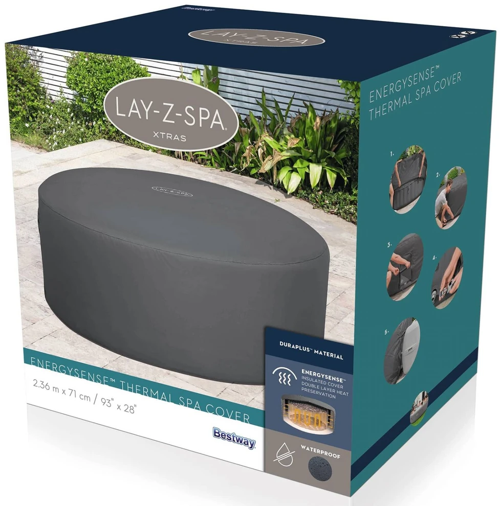 Bestway Užvalkalas PVC ir POM Pilka
