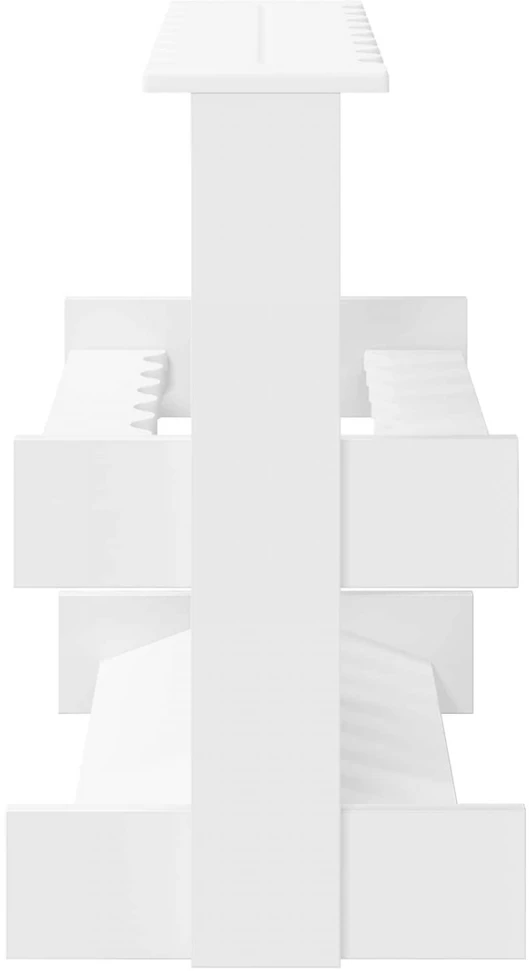Biliardo lazdos stovas Apdirbta mediena 60 x 35 x 60 cm Balta
