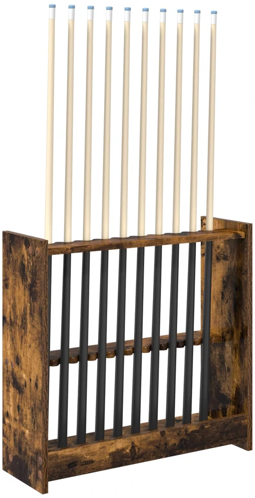 Biliardo lazdos stovas Apdirbta mediena 60 x 20 x 57 cm