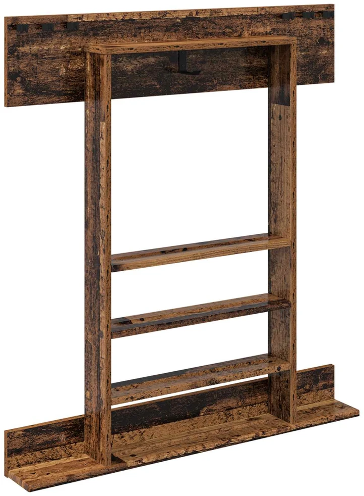 Biliardo lazdos stovas Apdirbta mediena 93 x 12 x 103 cm